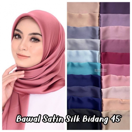 Satin Silk Bawal 45'